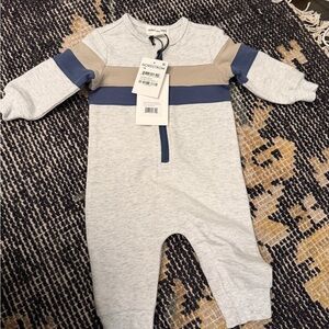 Nordstrom Kids One Piece in Gray, Blue, and Tan